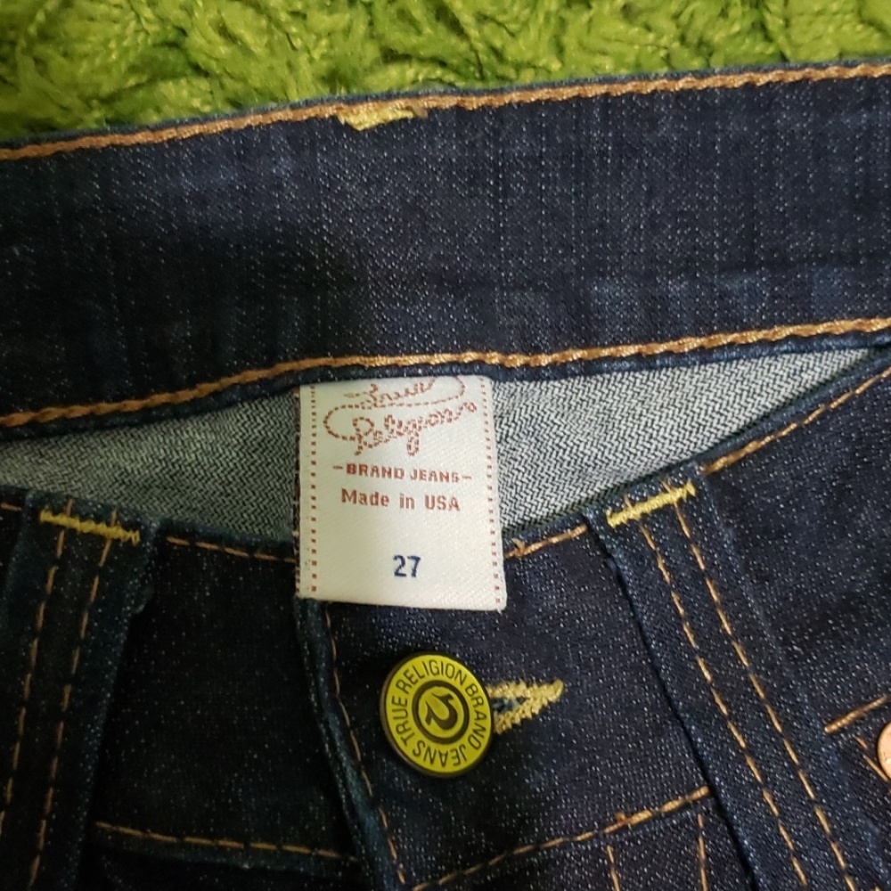 True religion low rise jeans